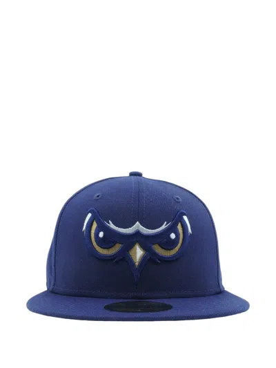 New Era 59fifty Owlz Eyes Cap In Blue