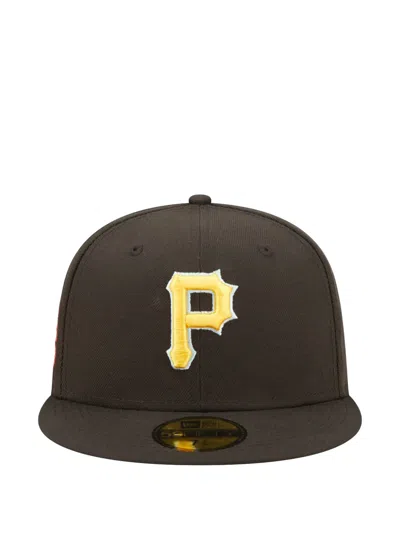 New Era 59fifty Pittsburgh Pirates 76th World Series Fitted Cap In Brown