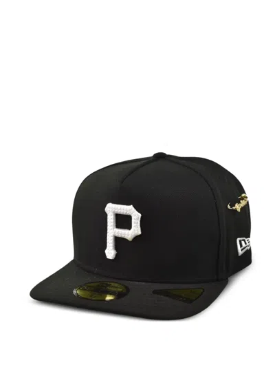 New Era 59fifty Pittsburgh Pirates Fitted Safety Pin Hat In Multi