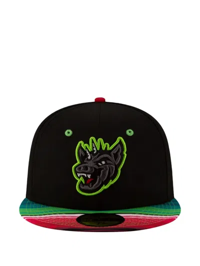 New Era 59fifty Round Rock Express Baseball Cap In Black