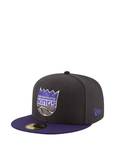 New Era 59fifty Sacramento Kings Fitted Cap In Black