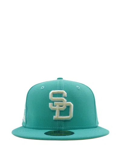 New Era 59fifty San Diego Padres Cap In Green