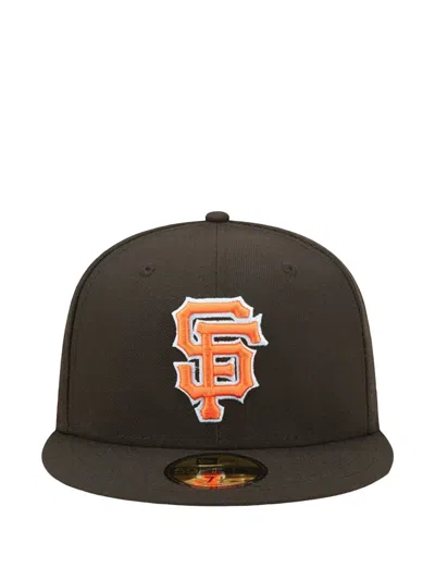 New Era 59fifty San Francisco Giants 2010 World Series Fitted Cap In Brown