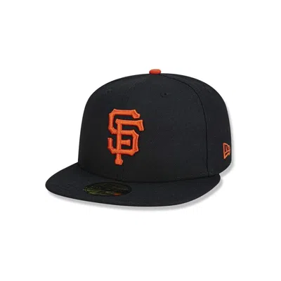 New Era 59fifty San Francisco Giants Basic Baseball Cap - Black/orange - 7 In Neutral