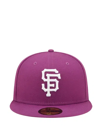New Era 59fifty San Francisco Giants Fitted Cap Hat In Purple