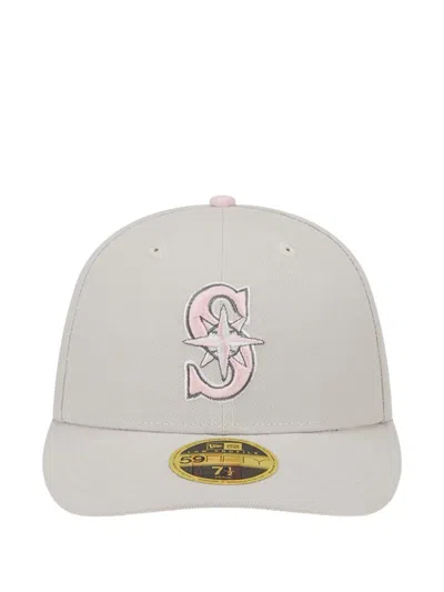 New Era 59fifty Seattle Mariners Cap In Neutral