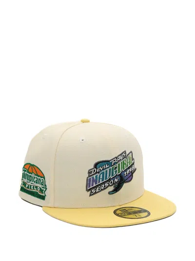 New Era 59fifty Tampa Bay Rays Baseball Hat In Neutral