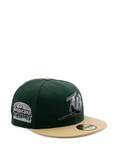 New Era 59fifty Tampa Bay Rays Cap In Green