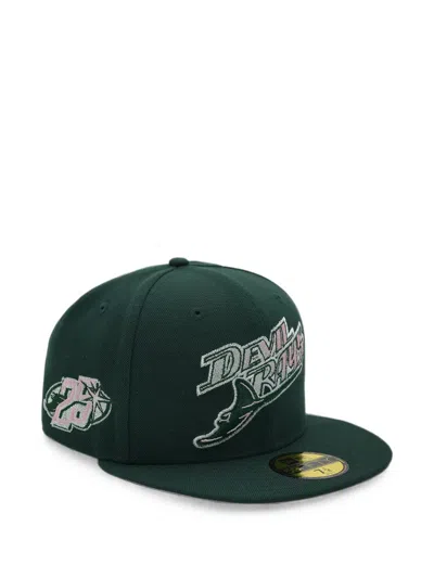 New Era 59fifty Tampa Bay Rays Fitted Cap In Green