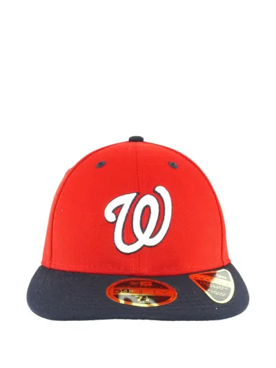 New Era 59fifty Washington Nationals Fitted Cap In Red