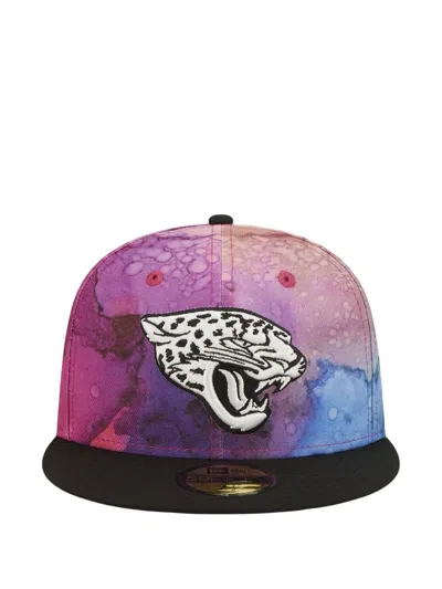 New Era 59fifty Watercolor-print Cap In Purple