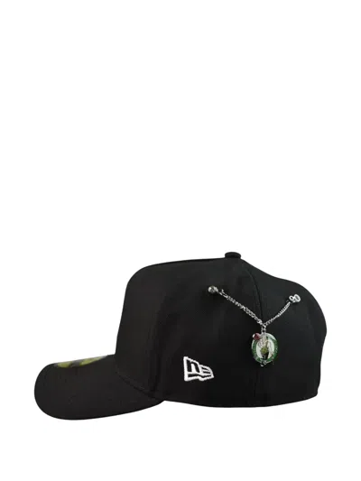 New Era 59forty Nba26 Draft Boston Celtics Rhinestones Baseball Cap In Black
