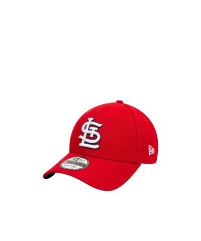 New Era 9 Forty Embroidery Baseball Cap In Red