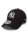 New Era New York Yankees Side-patch Cap In Black