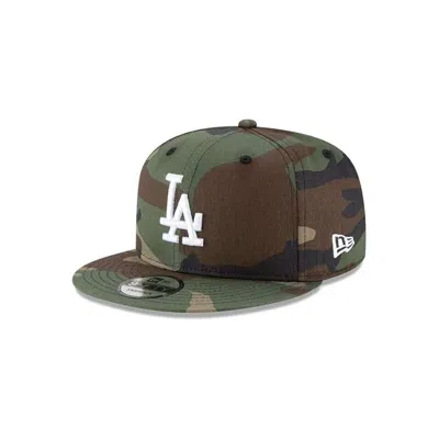 New Era 9fifty La Dodgers Snapback Cap - Camo In Multi