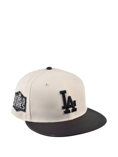 New Era 9fifty La Dodgers Snapback Cap In Neutral