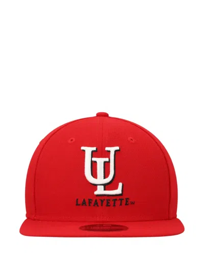 New Era 9fifty Logo-embroidered Cap In Red