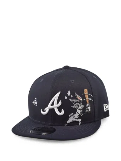 New Era 9fifty Looney Tunes Atlanta Braves Cap In Blue