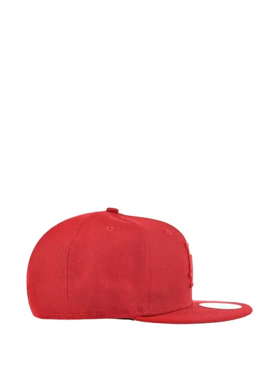 New Era 9fifty Los Angeles Dodgers Snapback Cap In Red