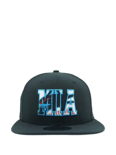 New Era 9fifty Miami Marlins Cap In Blue