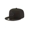 New Era 9fifty Mlb La Dodgers Basic Snapback Cap - Adjustable - Black In Blue