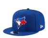 New Era 9fifty Mlb Toronto Blue Jays Basic Royal Blue Snapback Hat 11590992 In Blue