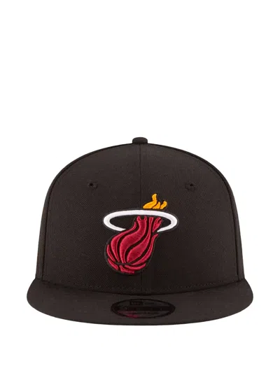 New Era 9fifty Nba Miami Baseball Cap In Black