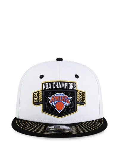 New Era 9fifty New York Knicks Baseball Cap In Gray