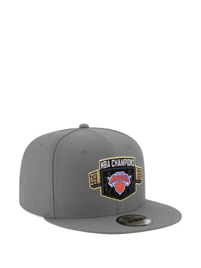 New Era 9fifty New York Knicks Cap In Gray