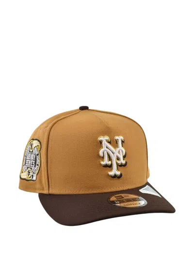 New Era 9fifty New York Mets Cap In Brown