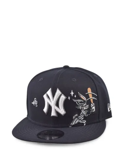 New Era 9fifty New York Yankees Mlb X Looney Tunes Bugs Bunny Cap In Black