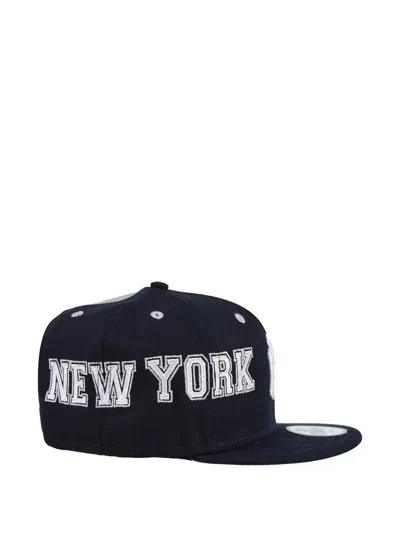 New Era 9fifty New York Yankees Team Split Snapback Cap In Black