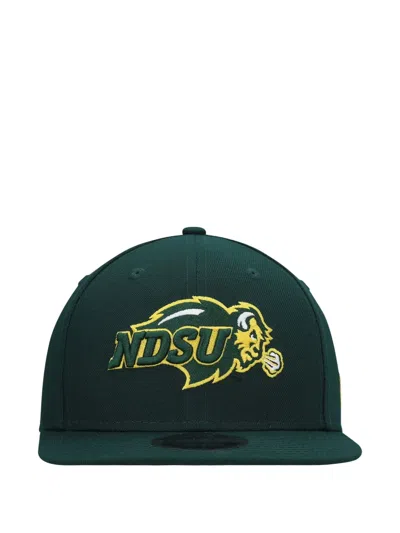 New Era 9fifty North Dakota State Bison Snapback Cap In Green