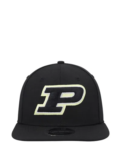 New Era 9fifty Purdue Boilermakers Snapback Cap Hat In Black