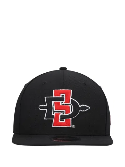 New Era 9fifty San Diego State Aztecs Snapback Cap In Black