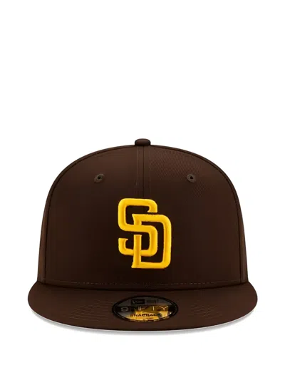 New Era 9fifty Sd-logo Cap In Brown