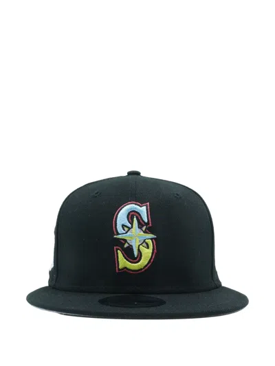 New Era 9fifty Seattle Mariners Baseball Cap In Black
