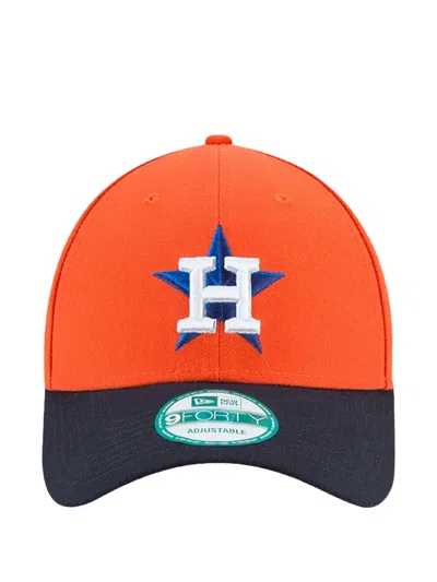New Era 9forty Houston Astros The League Strapback Cap In Orange