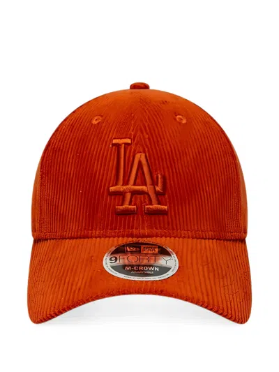 New Era 9forty La Dodgers Mlb Corduroy Cap In Red