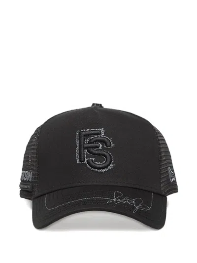 New Era 9forty Logo-embroidered Cap In Black