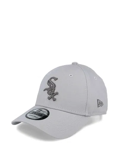 New Era 9forty Logo-embroidered Cap In Gray