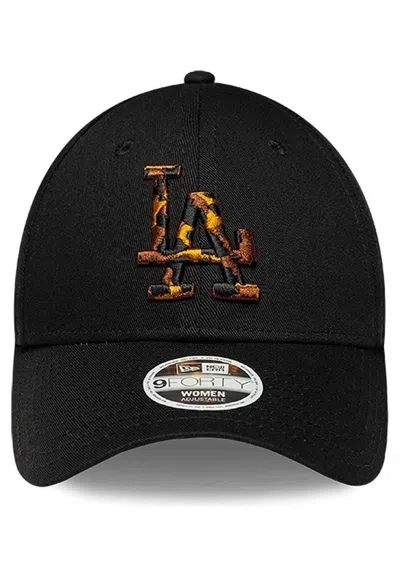 New Era 9forty Los Angeles Dodgers Black Logo Cap