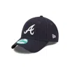 New Era 9forty Mlb Atlanta Braves The League Road Cap - Adjustable - Navy In Blue