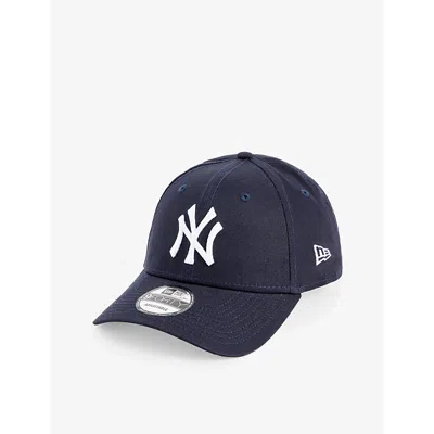 New Era Mens Navy 9forty New York Yankees Cotton Cap In Blue