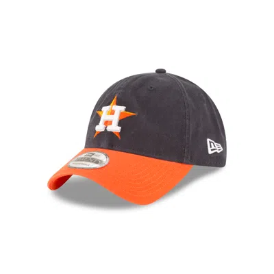 New Era 9twenty Core Classic 'houston Astros' Cap In Orange