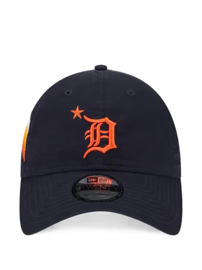 New Era 9twenty Detroit Tigers Logo-embroidered Baseball Cap In Black