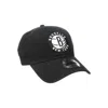 New Era 9twenty Nba Brooklyn Nets Core Classic Cap - Adjustable - Black In Blue