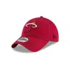 New Era 9twenty Nba Miami Heat Core Classic Cap - Adjustable - Red In Blue