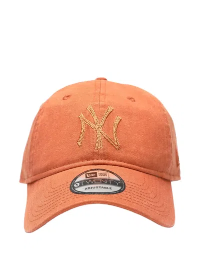 New Era 9twenty New York Yankees 2021 Spring Bp Baseball Cap In Orange