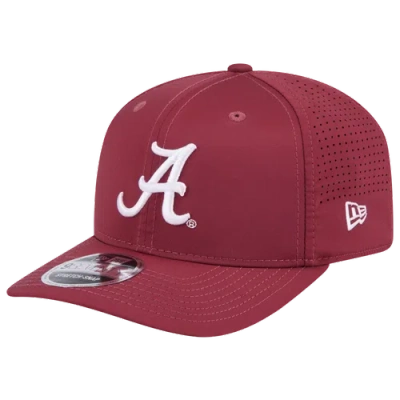 New Era Alabama Otc 970 Perform Cap In Burgundy